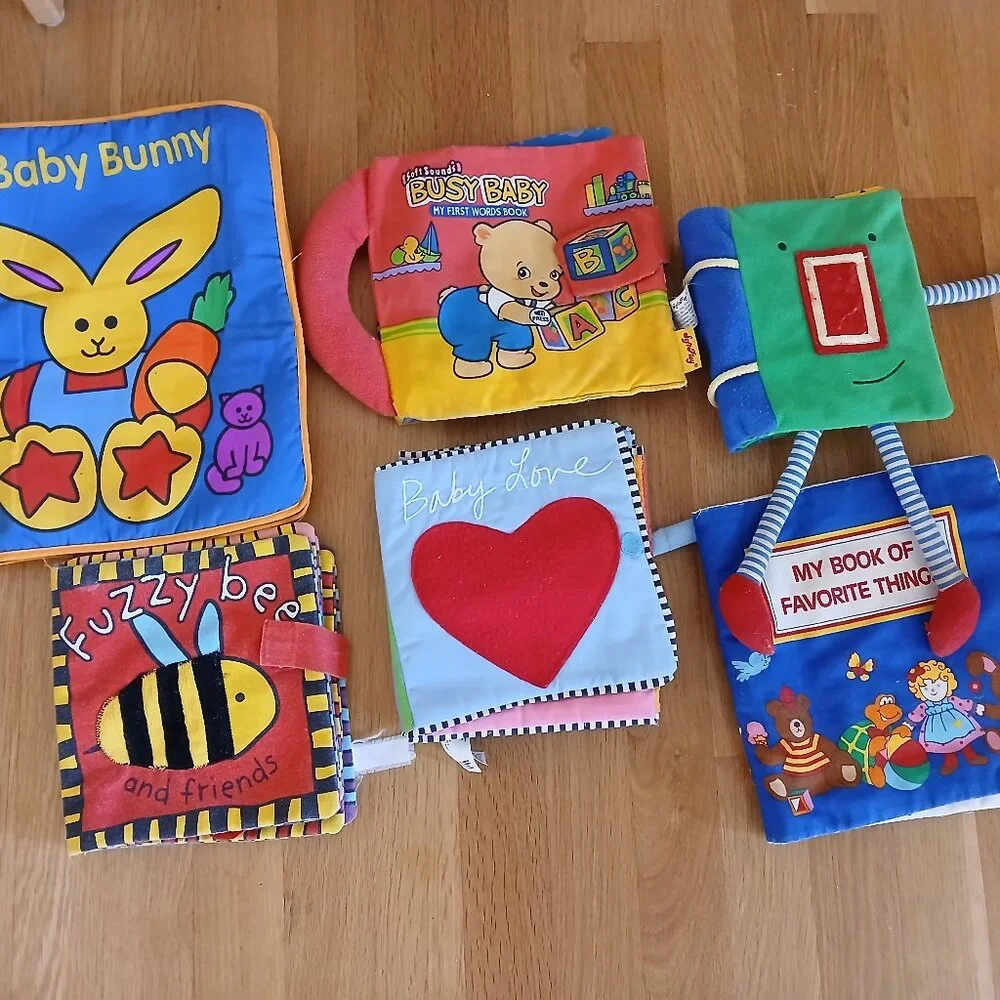 Infants cloth Books x 16 used